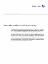 AlcatelLucent-MassmarketingbroadbandHighGrowth